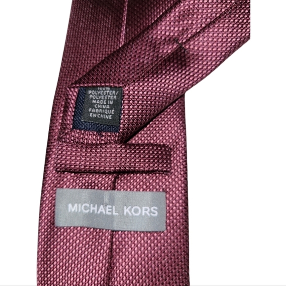 Michael Kors* Burgundy Tie - Picture 3 of 3